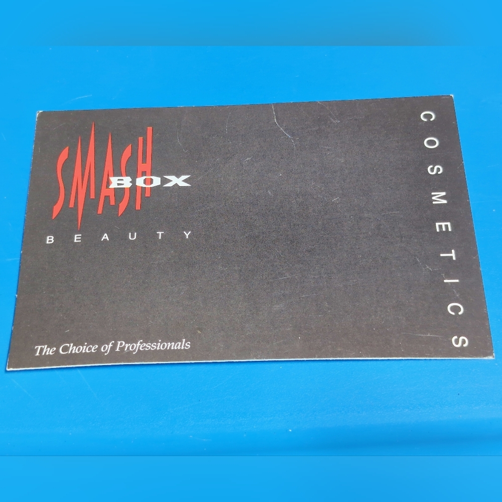 Smashbox Beauty Black Cosmetics 1996 Post Card